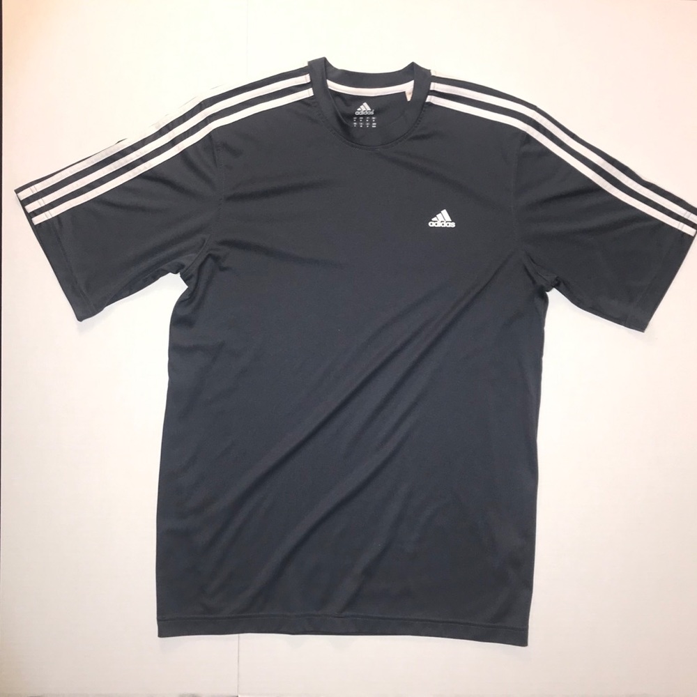 Grey Adidas Climalite Shirt